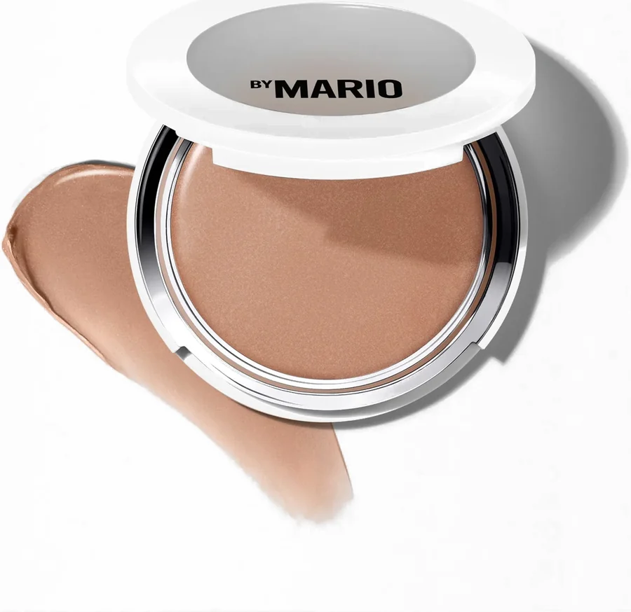 Makeup by Mario — rubor, bronzer y luz, del kit de Cintia Lentini Studio Make Up